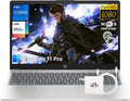 HP 15.6' FHD Touchscreen i7 Laptop, 10-Cores Intel Core i7-1355U(Beat Core 7 160U), 16GB RAM 1TB SSD, Win 11 Pro Wifi6 w/GM Accessory, Intel Iris Xe Graphics Computer for Business Professional