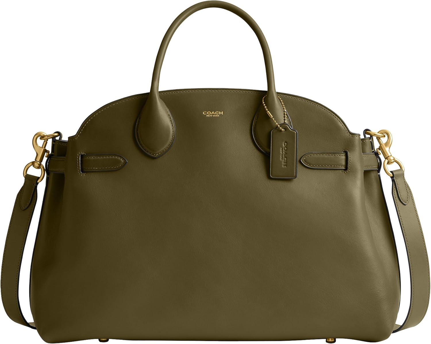 Coach Women's Suede Soft Empire Carryall 40 Tote