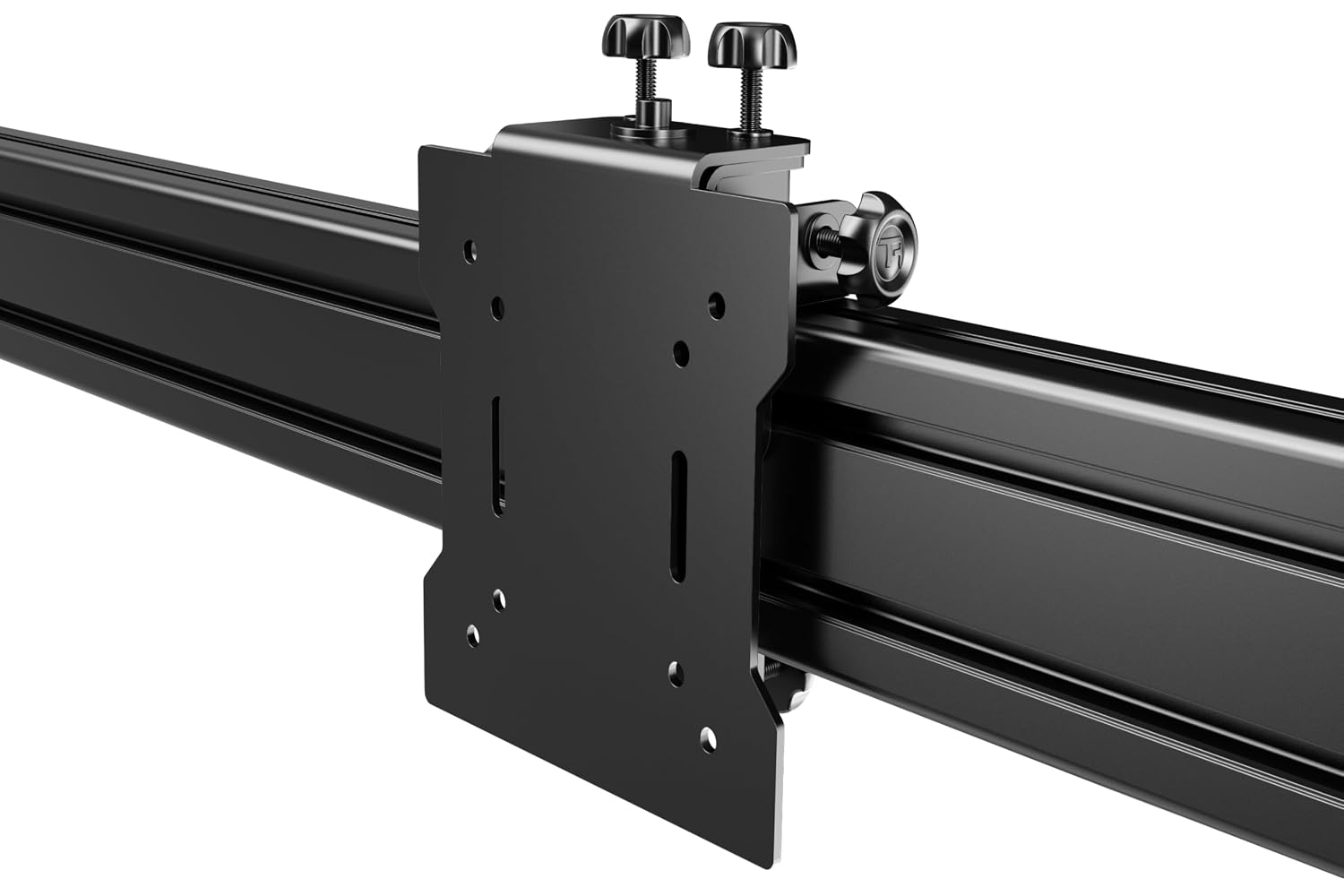 Trak Racer VESA Adapter Kit for Triple Monitor Mounts Tool-Free 3-Way Adjustment Fits 75-200mm VESA Patterns For 40x40 & 40x80 Aluminum Extrusion Stands [video game]