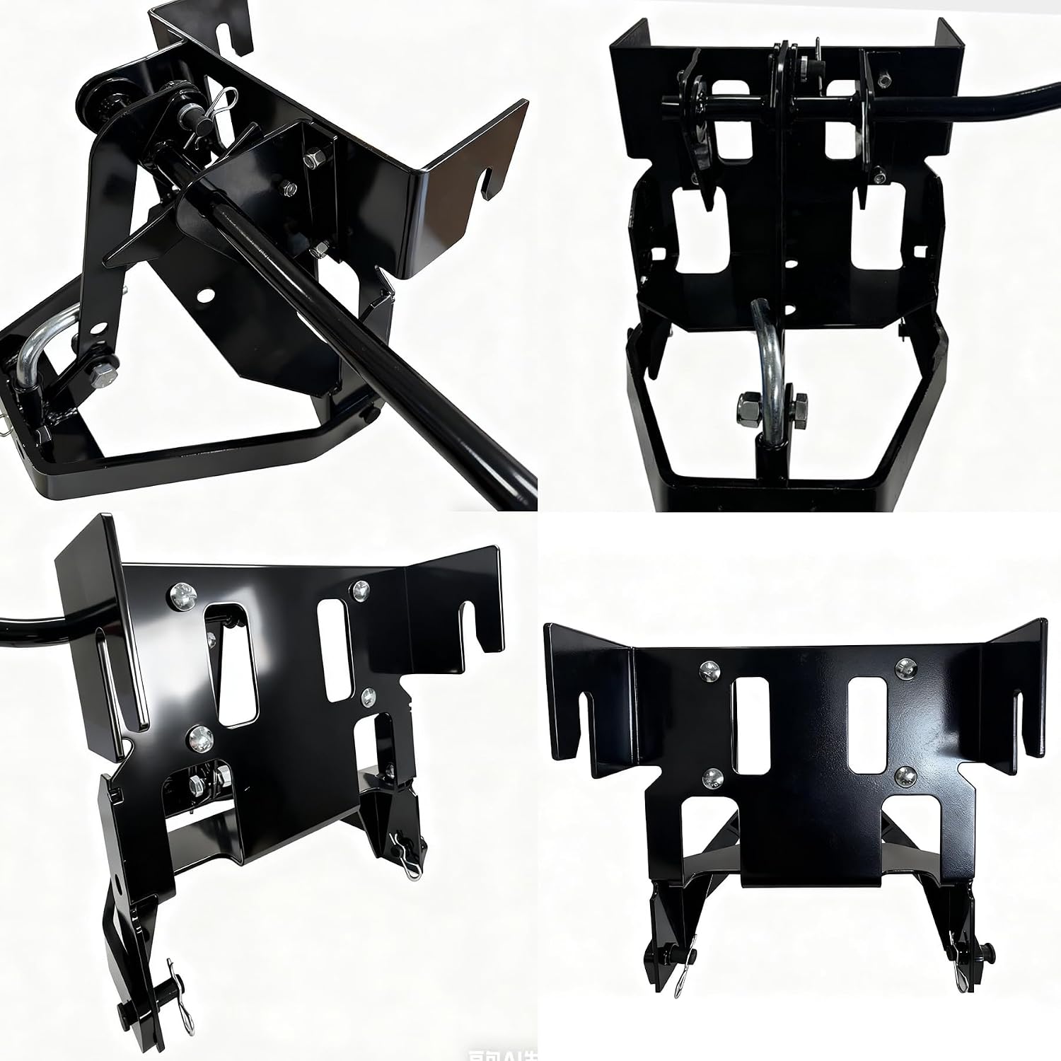 Garden Tractor Sleeve Hitch,Garden Tractor Sleeve of the Lawn Mower Tractor is Attached to the Accessory and then Installed on the Frame, Compatible with Husqvarna 585607901/ Craftsman T200 and T300