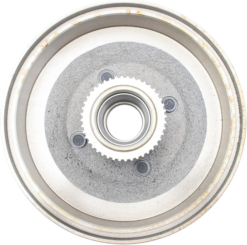 TRQ Rear Brake Shoe & Drum Kit Compatible with 2004-2005 Kia Rio