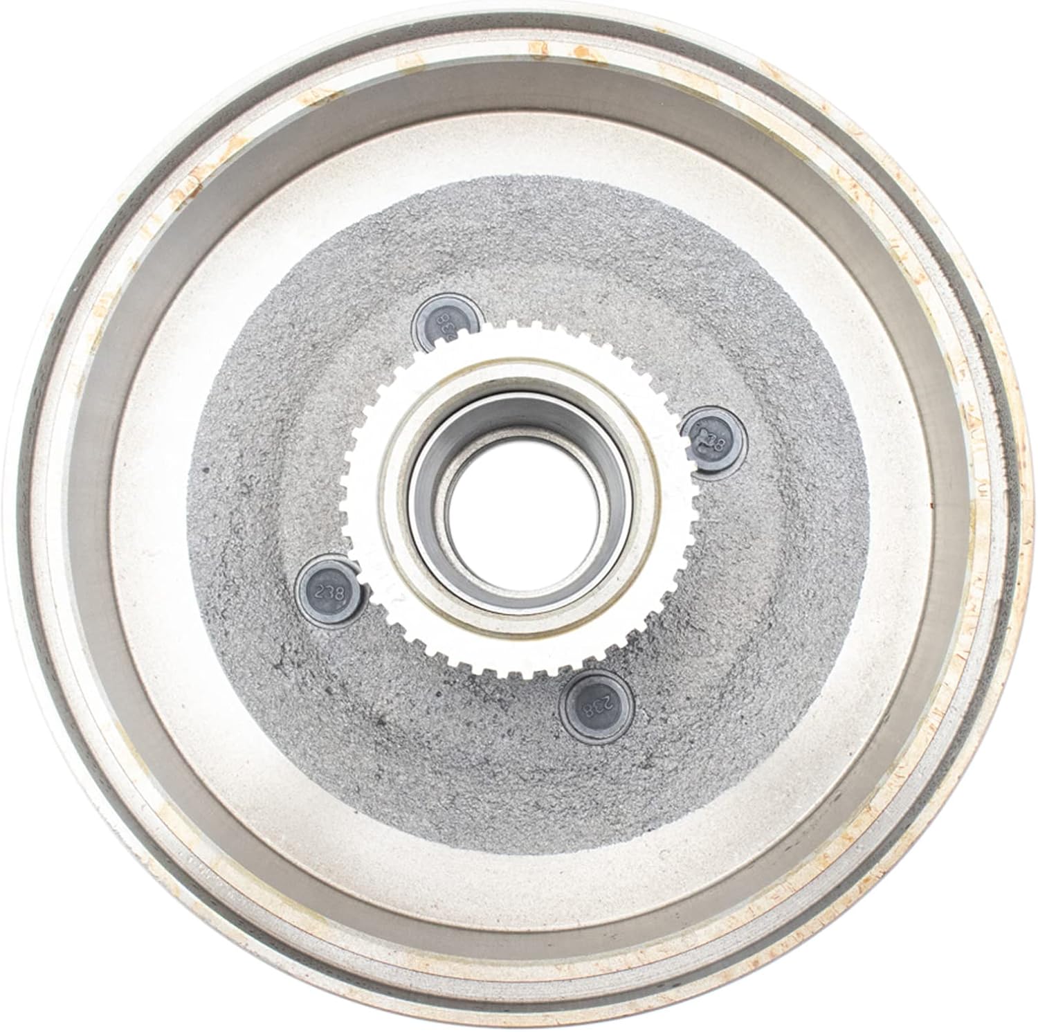 TRQ Rear Brake Shoe & Drum Kit Compatible with 2004-2005 Kia Rio