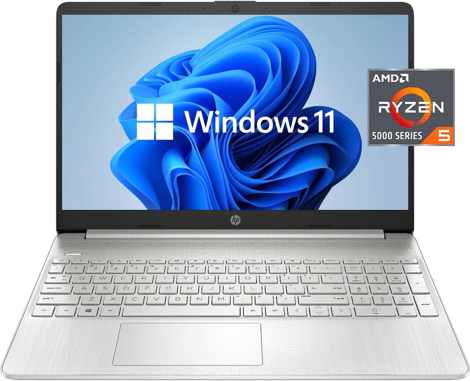 HP Pavilion 15.6' FHD Laptop (2022 Latest Model), AMD Ryzen 5 5500U (Beats i7-11370H), 16GB RAM, 1TB PCIe NVMe M.2 SSD, Thin & Portable, Micro-Edge & Anti-Glare Screen, Long Battery Life, Windows 11