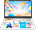 HP 15.6' HD Laptop • Intel 4-Core Processor • 128GB PCIe SSD • Intel Integrated • Fast Charge • 7.5H Battery • SD Card Reader • Wi-Fi 6 • Win 11 • for Multitasking Work & Study