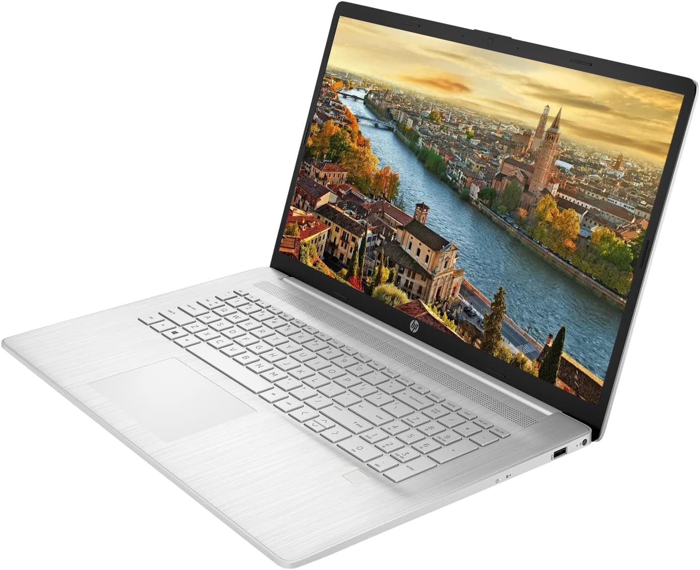 HP 17.3' i7 Laptop, 17.3' HD+ Touchscreen Display, Intel Core i7-1355U, 16GB RAM, 1TB PCIe SSD, Backlit Keyboard, Fingerprint Reader, Wi-Fi 6, Windows 11 Home, Silver
