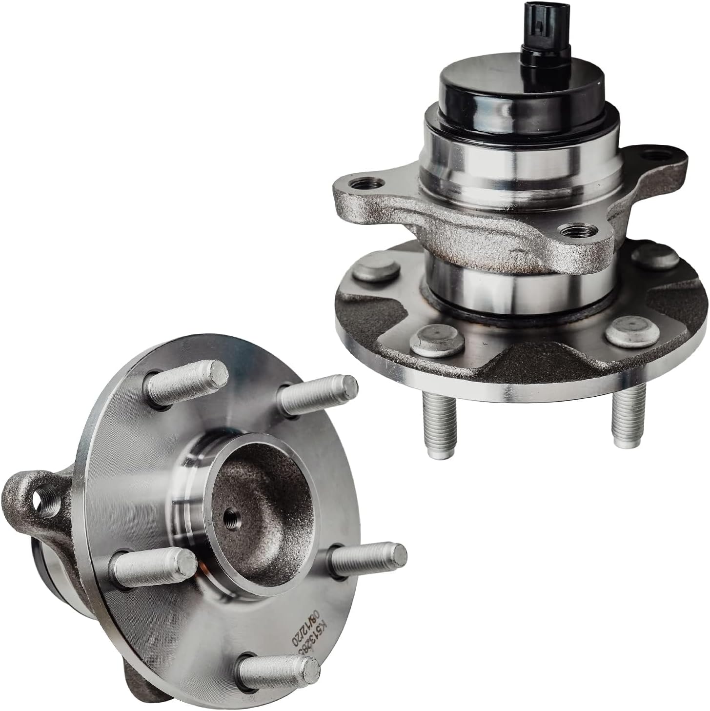 Detroit Axle - Front Brake Kit for 2006-2015 Lexus IS250, Disc Brake Rotors Ceramic Brake Pads Wheel Bearing Hubs 2007 2008 2009 2010 2011 2012 2013 2014 Replacement