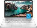 HP 17 Laptop, 17.3' HD+ Touchscreen, Intel Core i7-1255U Processor, 16GB RAM, 512GB SSD, Webcam, HDMI, Wi-Fi, Windows 11 Home, Silver (Renewed)