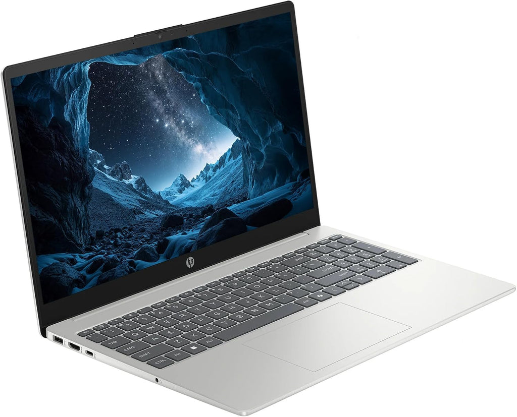 HP 15.6' FHD Touchscreen Business Laptop Computer, 10-Core Intel i7 Processor, 16GB RAM 1TB Storage (512GB SSD+512GB Docking Station Set), Windows 11 Laptop with AI Ready, NLY Earphones, Silver
