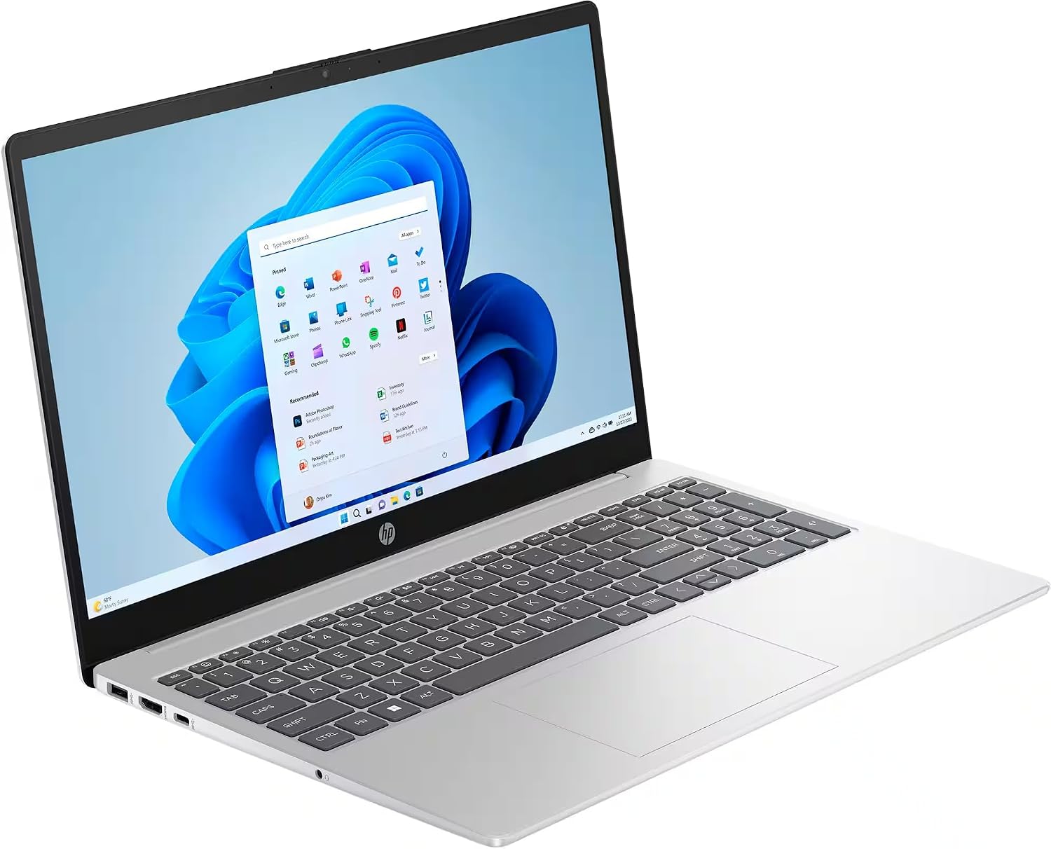 HP 15.6' Touchscreen Business & Student Laptop Computer, Lifetime Office Pro, HD Touch-Screen, Intel 6-core i3-1215U, 16 GB RAM, 512 GB SSD, Long Battery Life, Wi-Fi 6E, Windows 11 Pro w/AI Copilot