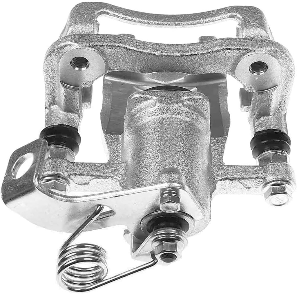 Detroit Axle - 2pc Rear Brake Calipers for 2012-2017 Kia Rio Disc Brake Calipers with Brackets 2013 2014 2015 2016 Replacement
