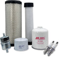 HERO Maintenance Filter Kit For Scag STCII-61V-23FX Zero-Turn Mower Filters Compatible With OEM 110137044 110137045 490650721 490190031 BPR4ES 48462-01 With Kawasaki Engine FX730V
