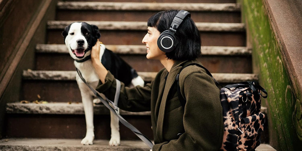 Audio Technica ATH-M50XBT2 Black Total Wireless On-Ear Headphones with 3 Year Amber Protection Plan (2021)