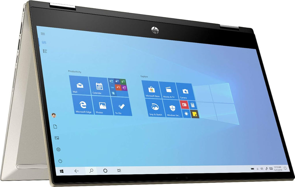 HP - Pavilion x360 2-in-1 14' Touch-Screen Laptop - Intel Core i5 - 8GB Memory - 256GB SSD - Warm Gold - 14m-dw1023dx