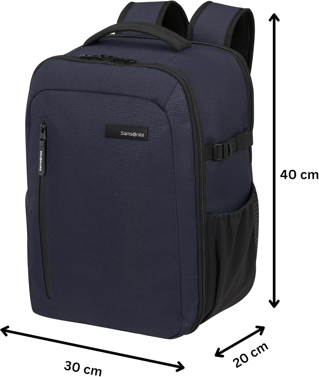 Samsonite Unisex Cabin Backpack Luggage - Carry-On Luggage (1er Pack), dark blue, S, Classic