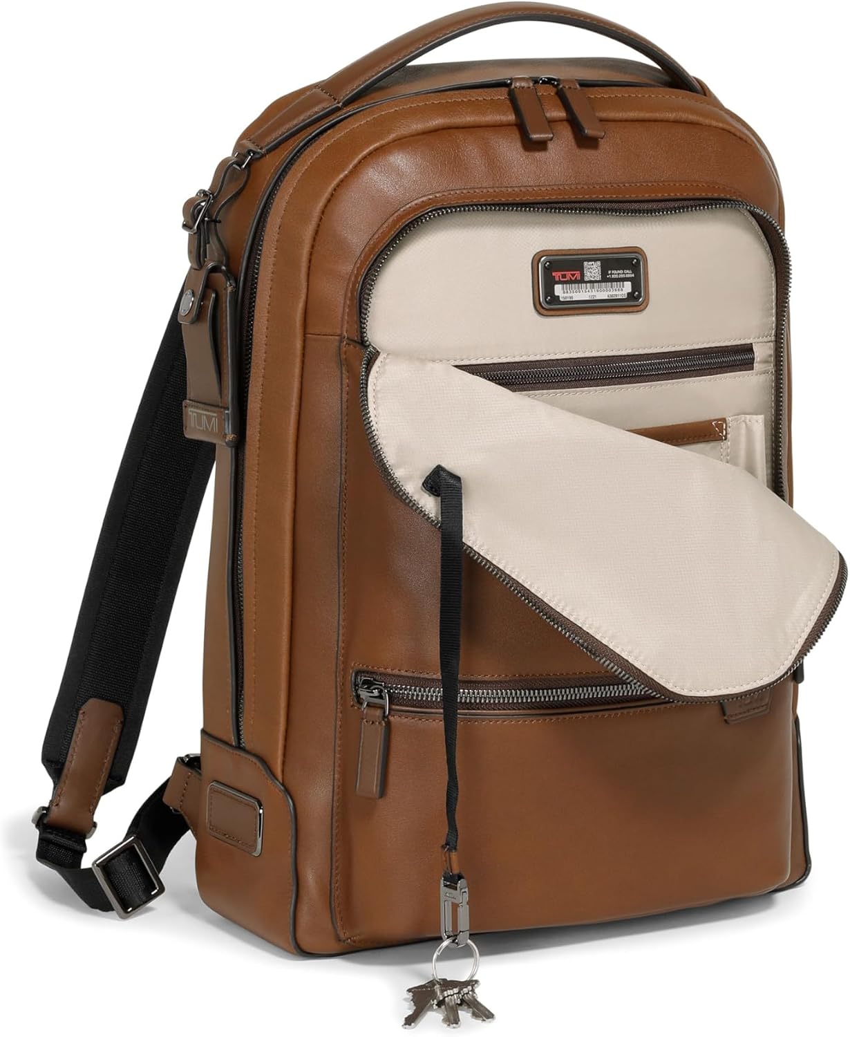 Tumi Mens Bradner Backpack Cognac One Size
