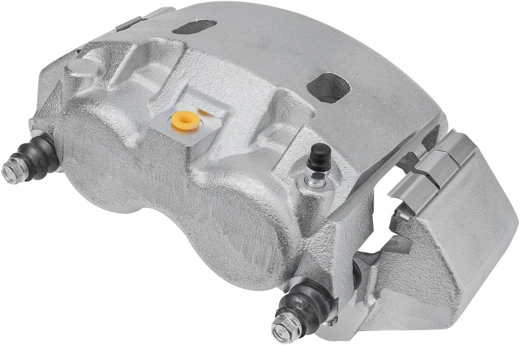 Detroit Axle - Front Brake Kit for 2003-2008 Dodge Ram 2500 3500 Disc Brake Rotors Brake Calipers Ceramic Brakes Pads 2004 2005 2006 2007 Replacement [13.91 inch Rotors]