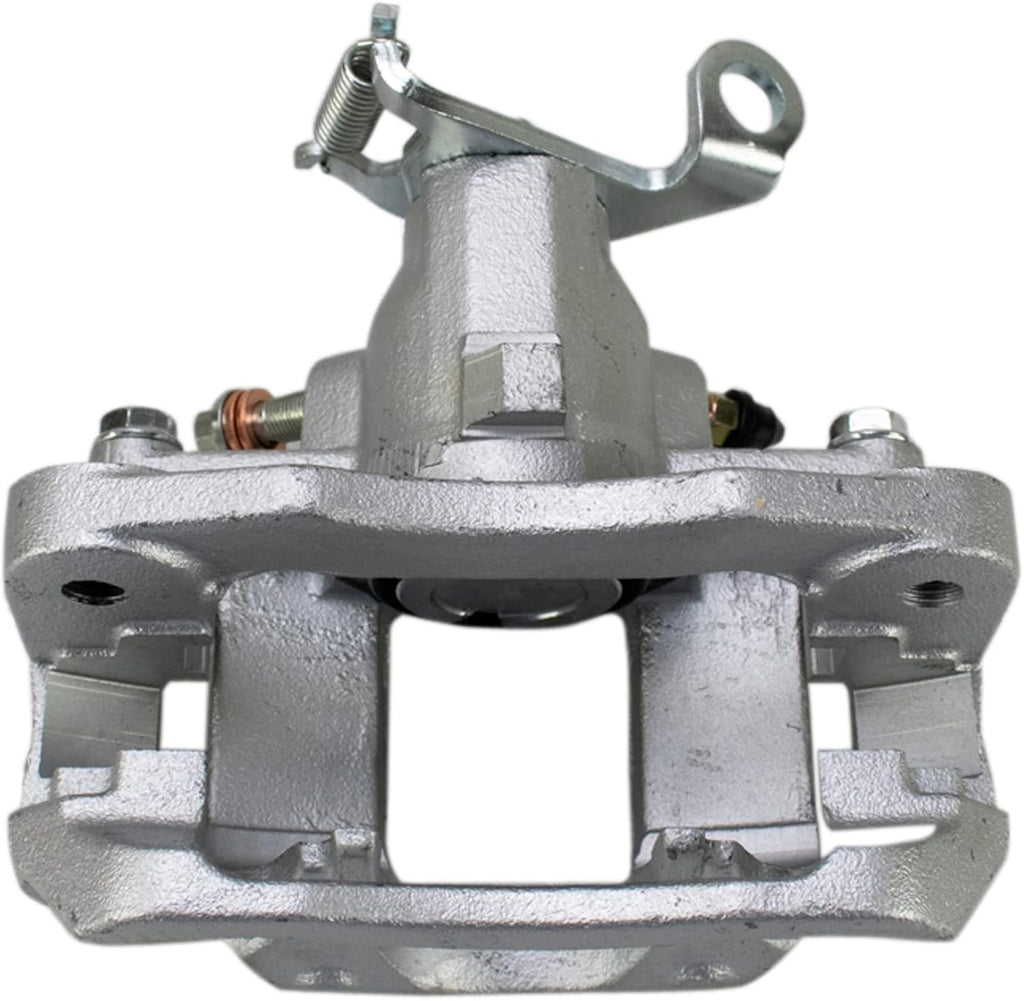 TRQ Performance Rear Brake Pad and Rotor Set Ceramic Solid Rotors Calipers Compatible with 2013 Dodge Journey