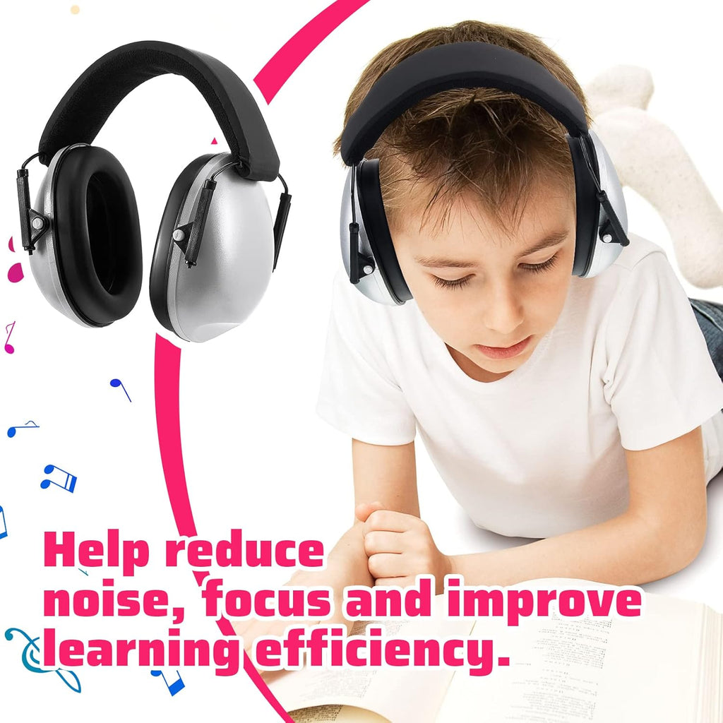 Amylove 18 Pcs Kids Ear Protection Noise Cancelling Headphones Noise Reduction Ear Muffs 27dB Hearing Protection (8 Colors)
