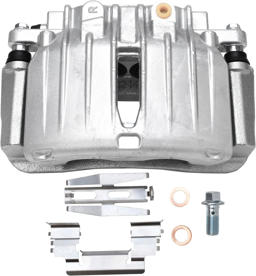 Detroit Axle - Rear Brake Kit for Chevy GMC Silverado Sierra Suburban Avalanche Yukon 1500 Tahoe Escalade Disc Brake Rotors Brake Calipers Brackets Ceramic Brakes Pads Replacement [12.99 inch Rotors]