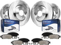Detroit Axle - Brake Kit for 2017-2020 BMW 430i xDrive 430i Gran Coupe 2013-2017 320i xDrive Disc Brake Rotors Ceramic Brakes Pads Replacement : 12.28' inch Front and 11.81' inch Rear Rotor