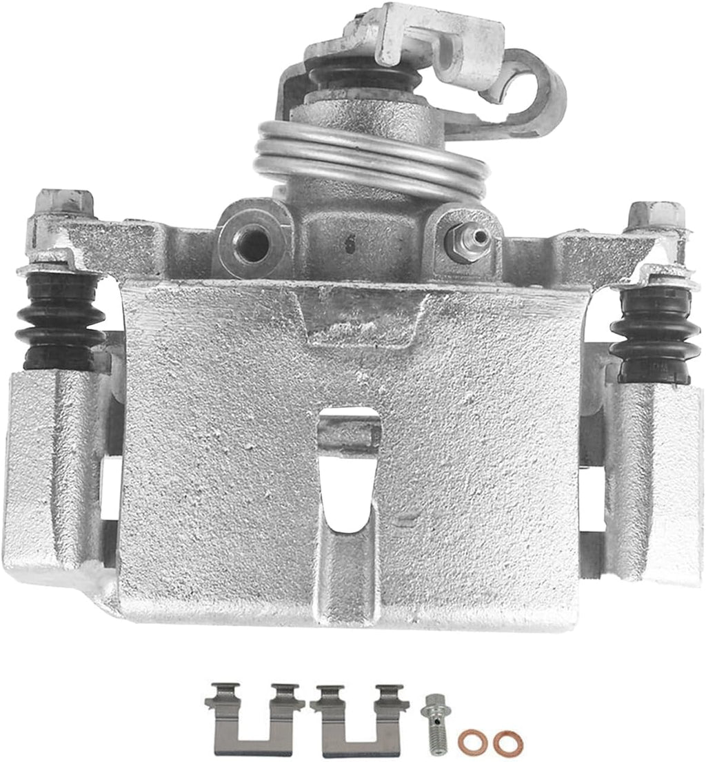Detroit Axle - Rear Brake Calipers w/Bracket Replacement for 2005-2009 Chevy Uplander Buick Terraza Pontiac Montana Saturn Relay - 2pc Set