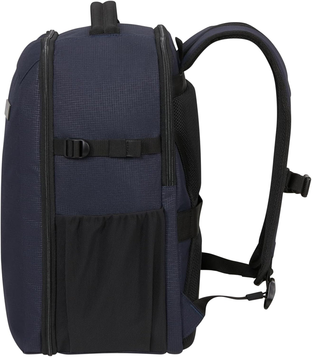 Samsonite Unisex Cabin Backpack Luggage - Carry-On Luggage (1er Pack), dark blue, S, Classic
