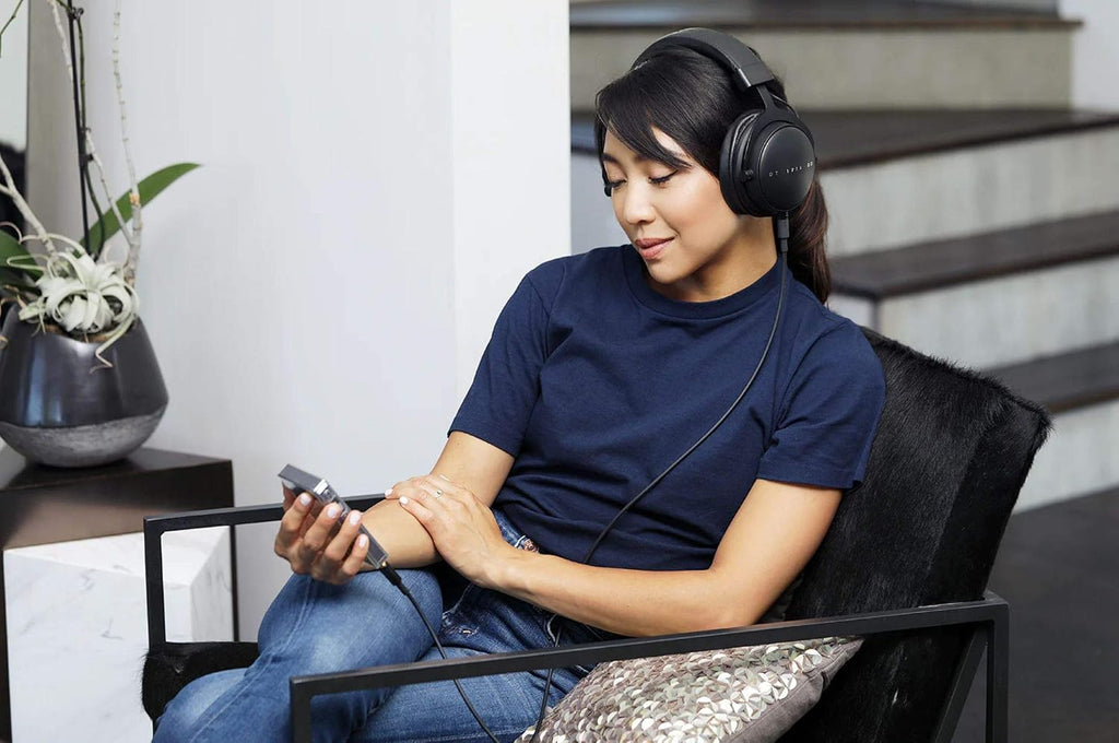 Massdrop x Beyerdynamic DT 177X GO Over-Ear Closed-Back Headphones, 32 Ohms, Detachable Cable, Replaceable Velour & Sheep Skin Ear Pads
