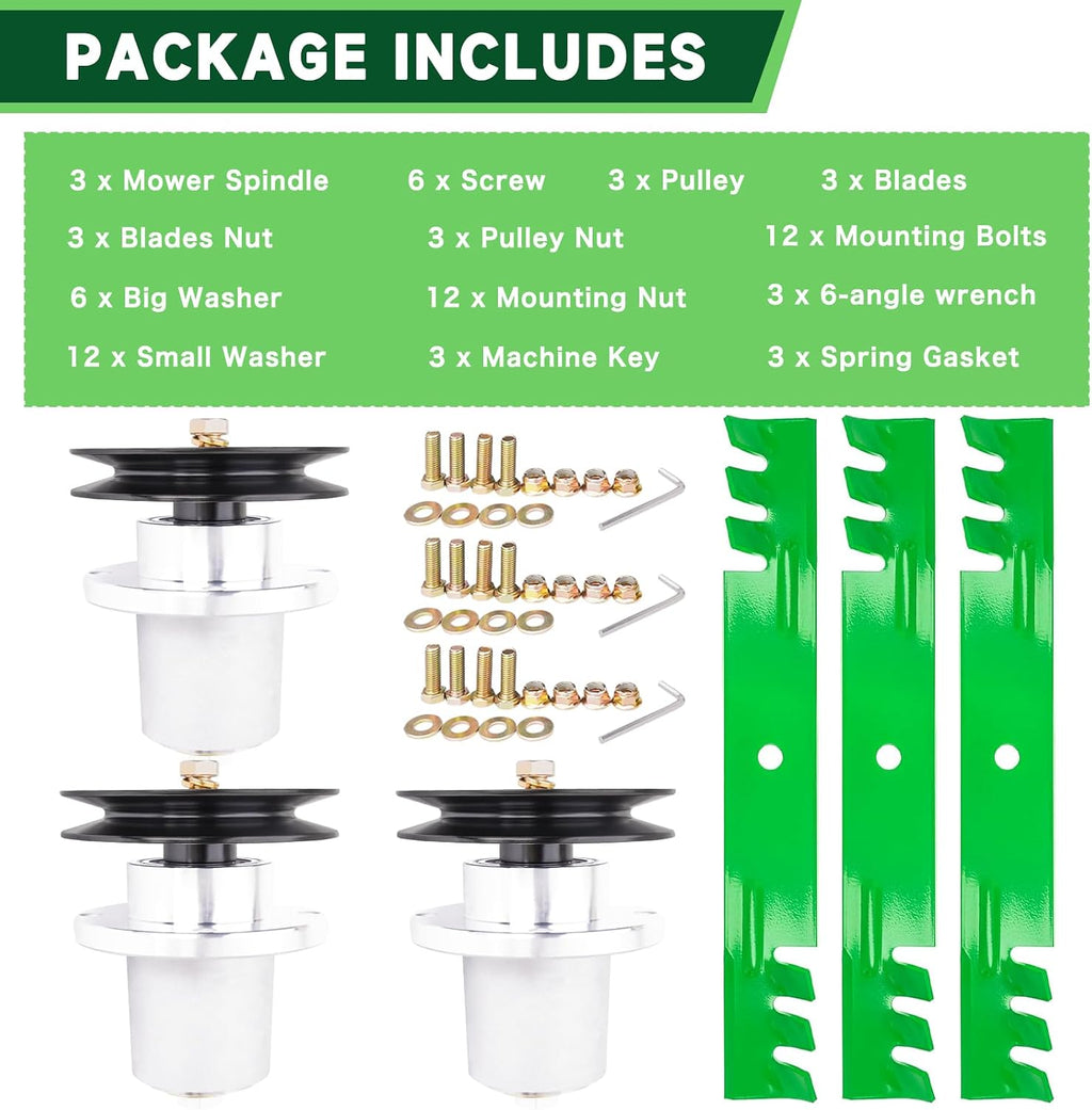 54' Mower Deck Rebuild Kit Fit for Bad Boy MZ Magnum Zero Turn Lawn Mower Replaces OEM 037-2000-00 037-2050-00 038-0003-00 033-4890-00