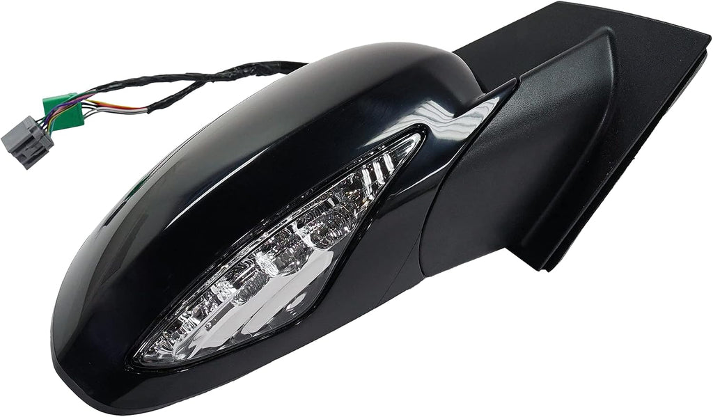 Garage-Pro Passenger Side Power Heated Mirror for Buick Enclave 2013-2017 Power Fold With Signal Light, Blind Spot Monitor & Memory Paintable