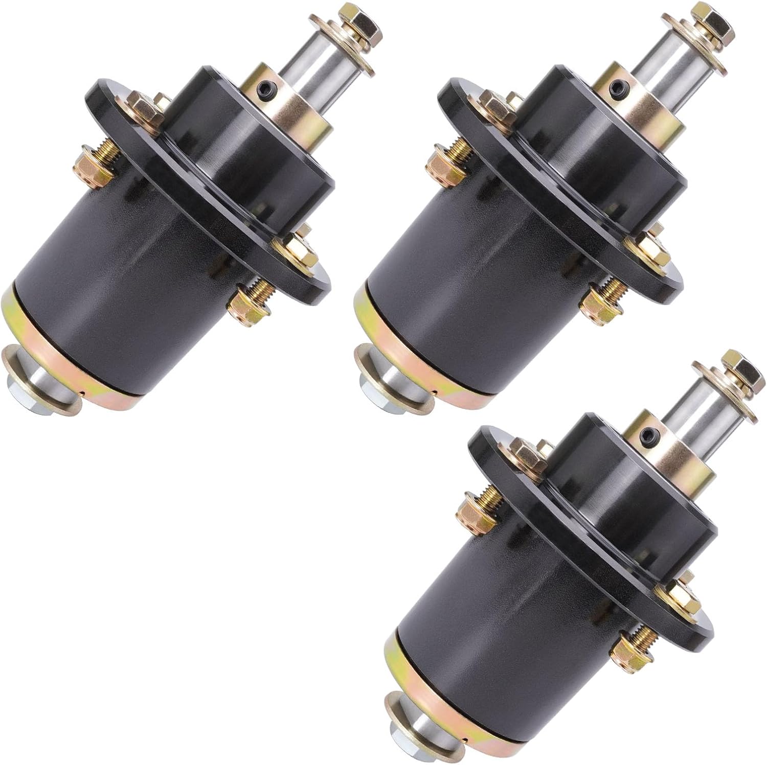 48' 52' 54' 60' 72' Mower Deck Spindle Assembly Fit for Bad Boy CZT Elite ZT Elite Bad Boy Maveric Outlaw XP Pup Lightning Walk Behind Lawn Mower Replaces OEM 037-6015-50 037-6015-00 3 Pack