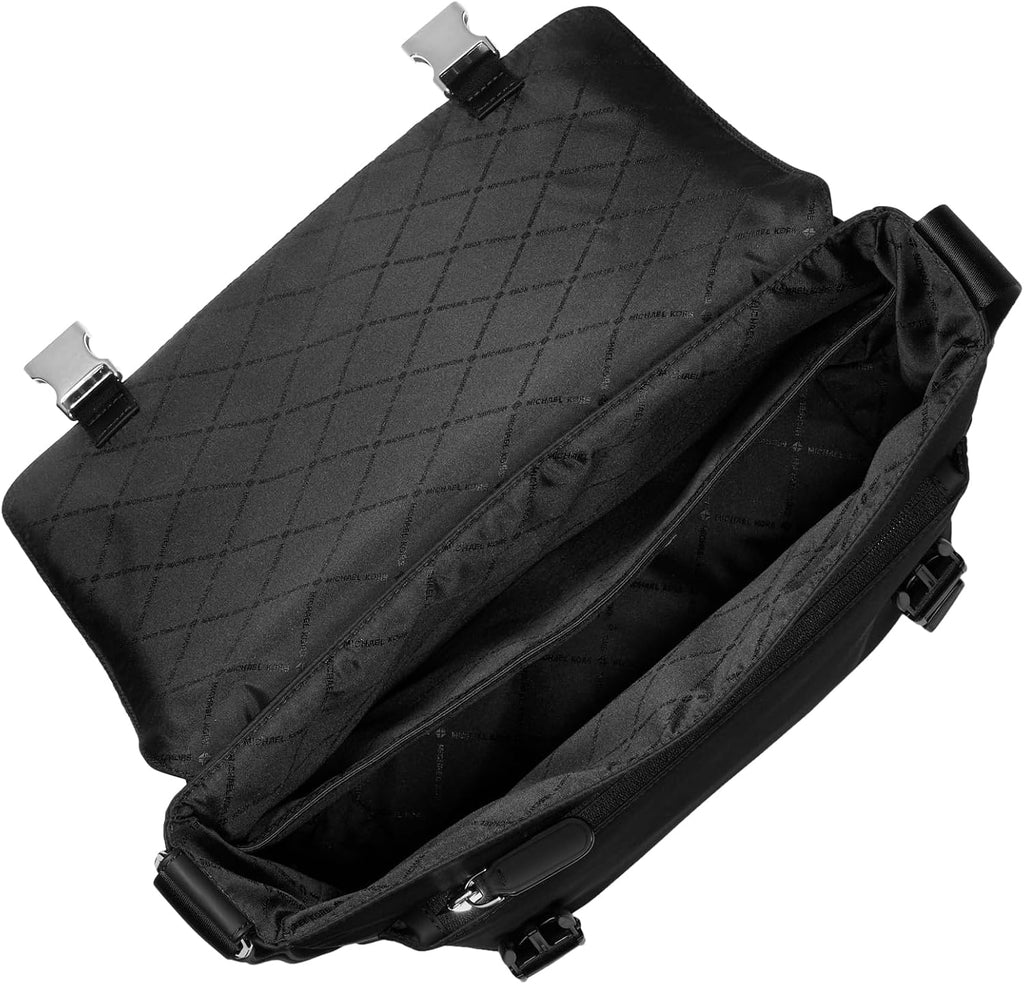 Michael Kors Unisex Malone Signature Logo Cargo Messenger Bag
