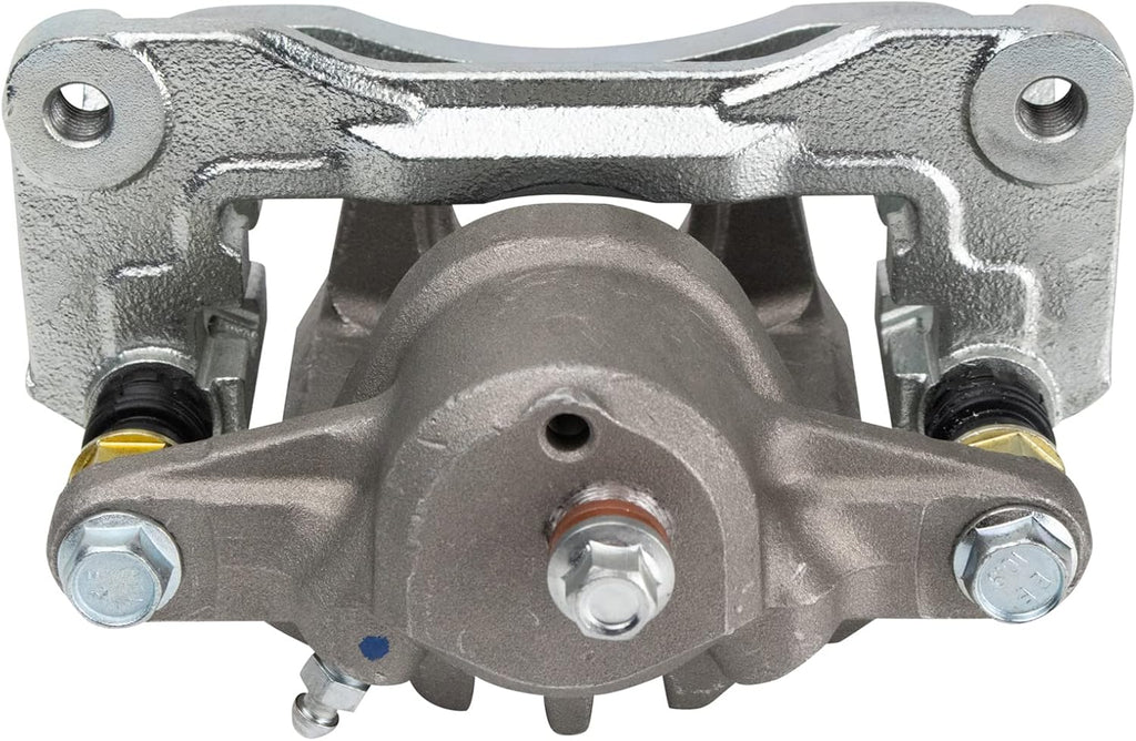 TRQ Performance Rear Brake Pad and Rotor Set Ceramic Solid G Coated Calipers Compatible with 2006-2009 Subaru Legacy Outback
