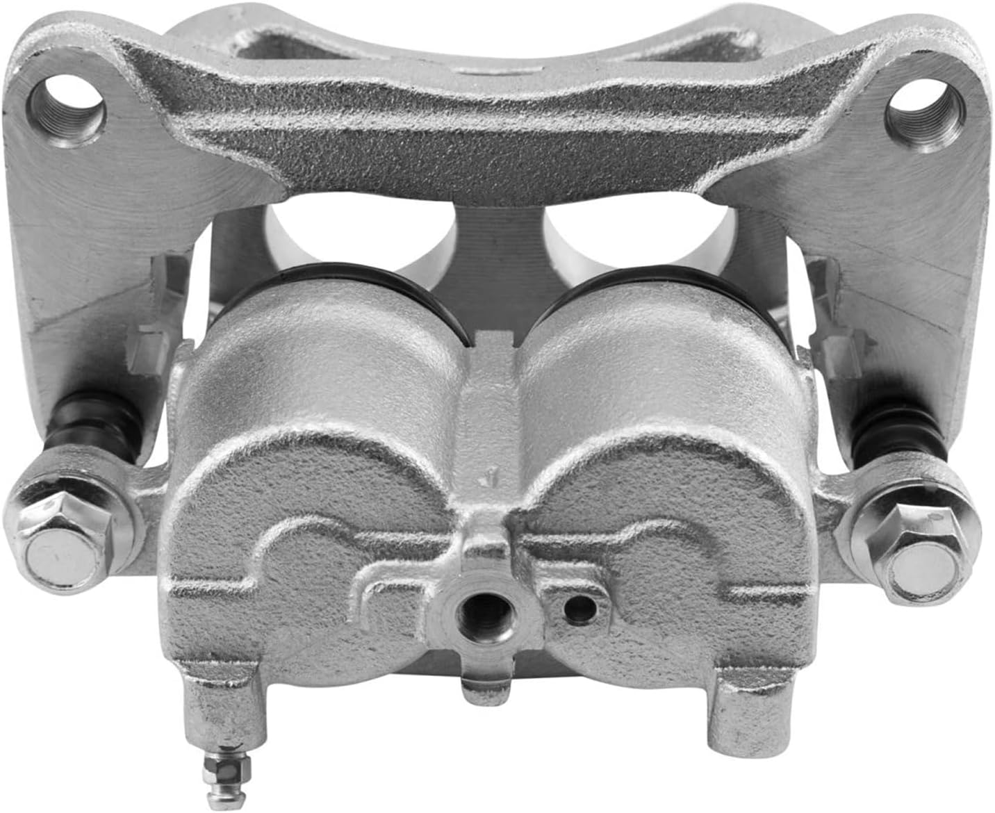 Detroit Axle - 2pc Front Brake Calipers for 2017-2022 Ford Edge Lincoln MKX Continental, Disc Brake Calipers with Brackets 2018 2019 2020 2021 Replacement