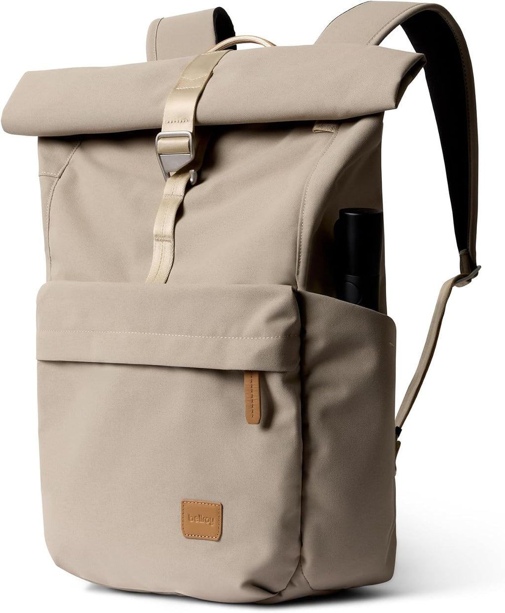 Bellroy Classic Rolltop (commuter backpack with 16' laptop sleeve, luggage pass-through, and two access points) - Tahini