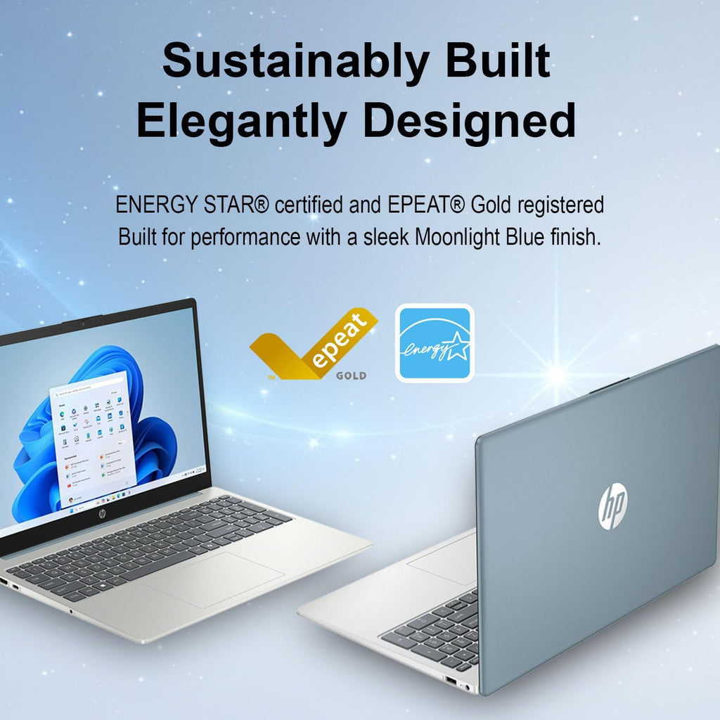 HP 15.6' Pavilion FHD Touchscreen Laptop | Intel Core i3 | 8GB DDR4 | 256GB PCIe SSD | AI Enhanced Win 11 | Numeric Keypad | Wi-Fi 6 & HD Webcam | WOWPC USB | Up to 10H Battery for Work & School