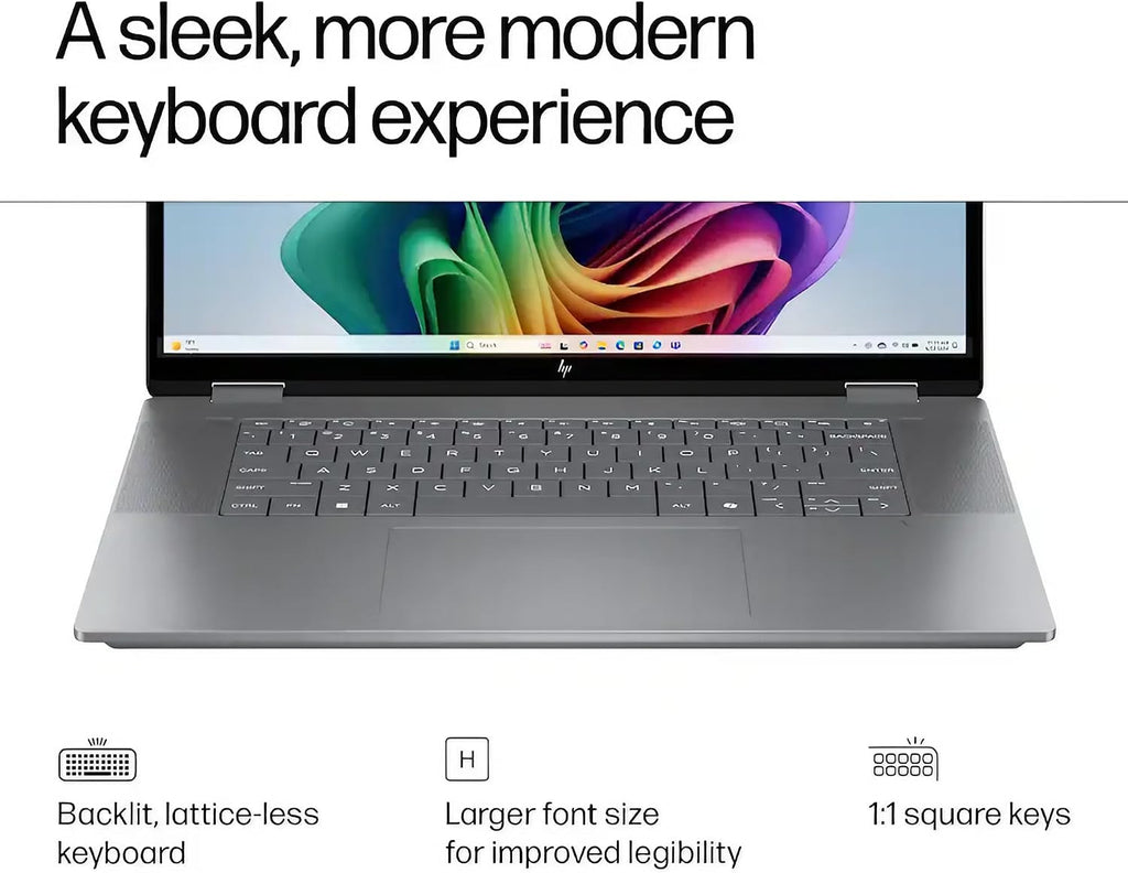 HP OmniBook X Flip AI PC 2-in-1 Laptop | 16' WUXGA Touchscreen | AMD 6-Core Ryzen AI 5 340 (Up to 50 Tops) | 16GB DDR5 4TB SSD | Backlit 5MP IR Privacy Camera Win11 w/DLCA Accessory