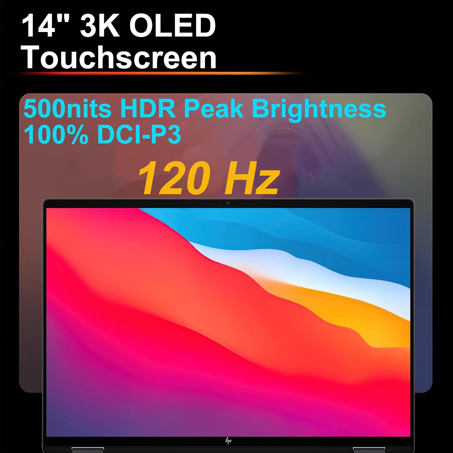 HP OmniBook X Flip 2-in-1 Laptop 16' 3K OLED Touch (100% DCI-P3, 120Hz) Intel 8-core Ultra 9 288V (Up to 48 Tops) 32GB RAM 2TB SSD for Creator Designer Business Professional Win11 ICP Hub