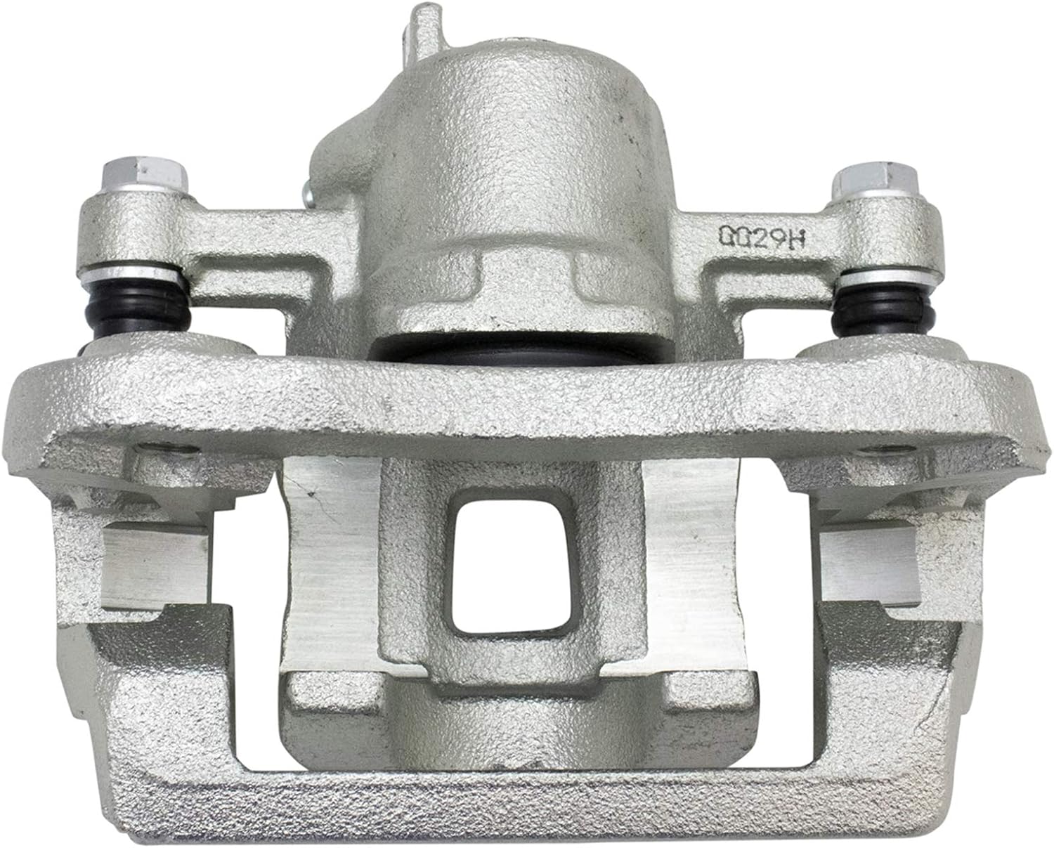 TRQ Performance Rear Brake Pad and Rotor Set Ceramic Solid Rotors Calipers Compatible with 2006 Hyundai Sonata