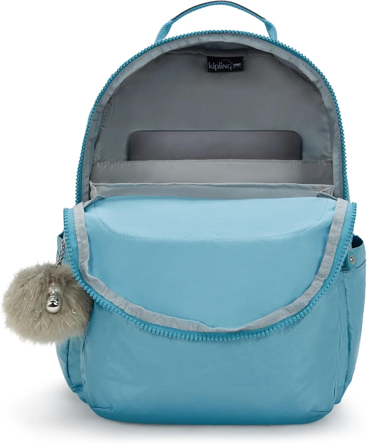 Kipling Women's Seoul 15' Laptop Backpack, Durable, Roomy with Padded Shoulder Straps, Built-In Protective Sleeve