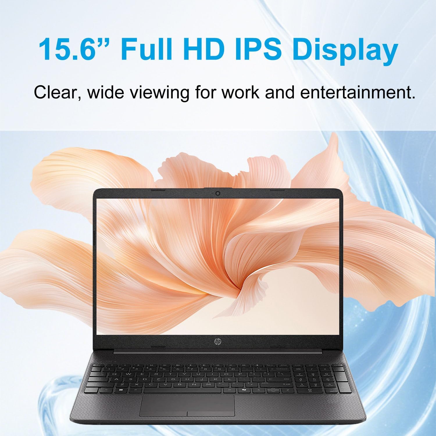 HP 15.6' FHD Laptop Computer | Latest AMD High-Performance CPU | 32GB RAM | 1TB SSD | Windows 11 Pro | Fast Wi-Fi 6 & Bluetooth 5 | Long Battery Life | Up to 10H Battery for Work & School