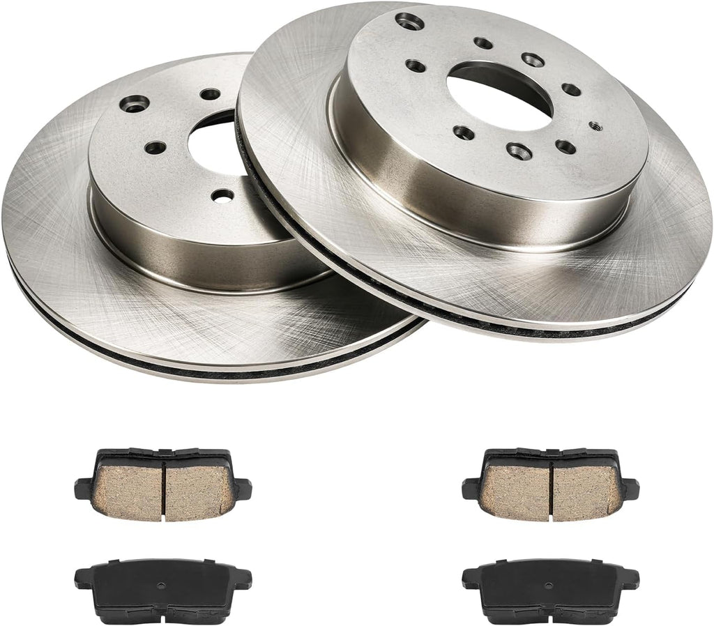 KAX Rear Brake Kit for Mazda CX-9 2007-2015, 12.78inch Brake Rotors Pads Kit, #31480+D1259 Rear Brakes