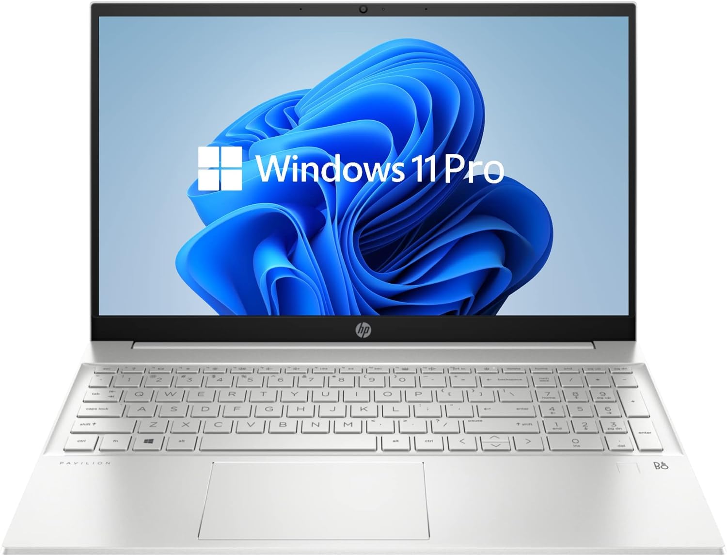 HP [Windows 11 Pro] Newest Pavilion Laptop | 15.6' Full HD Screen | Intel Core i7-1165G7 Processor | Webcam | HDMI | Wi-Fi | Bluetooth | USB Type-C | Silver (16GB RAM | 512GB PCIe SSD)