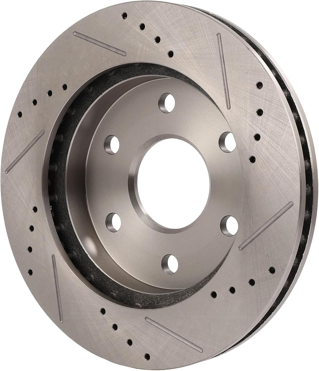 CCIYU D785 D792 55066 55054 Brake Kit Fit For Chevy For Astro 2003-2005,For Silverado 1500 1999-2006,For Suburban 1500/For Tahoe 2000-2002, Front Rear Disc Brake Rotor and Pad Set 12PCS
