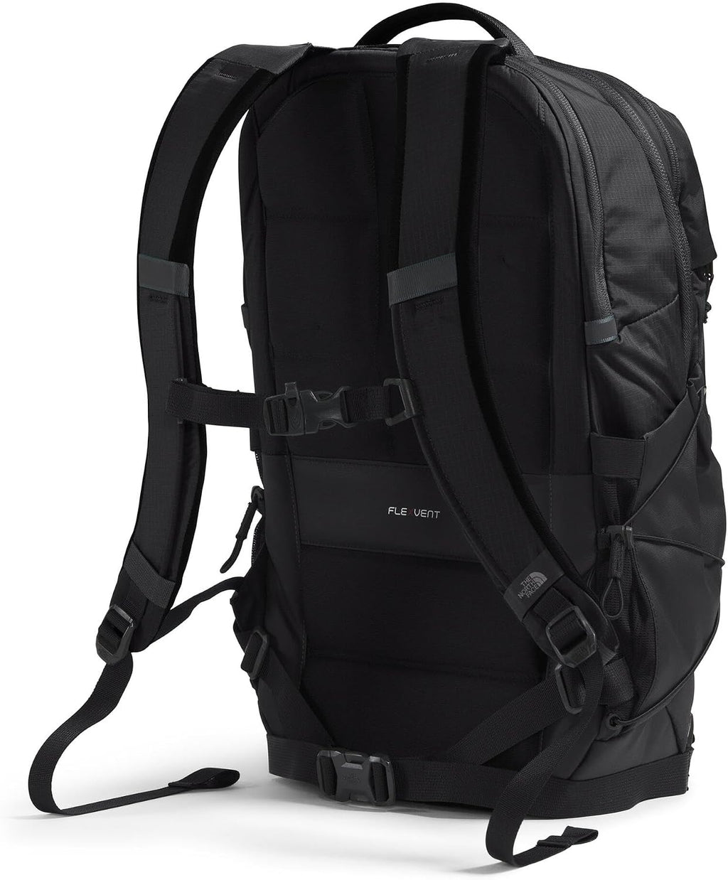 The North Face Borealis Commuter Laptop Backpack - Water Repellent, Laptop Sleeve, Large Main Compartment, TNF Black/TNF Black-NPF, One Size