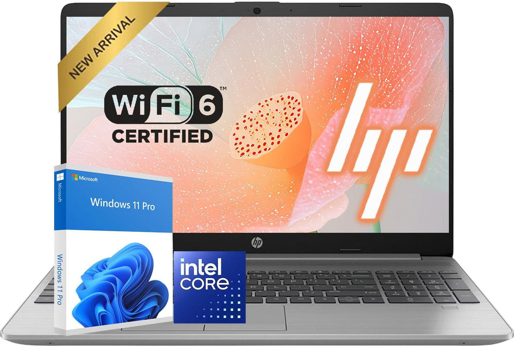 HP New 15.6' FHD Laptop Computer | Intel High-Performance CPU | 16GB RAM | 1TB SSD | Wi-Fi 6 & HD Webcam | Long Battery Life | Windows 11 Pro | Portable Notebook for Study, Work, Entertainment