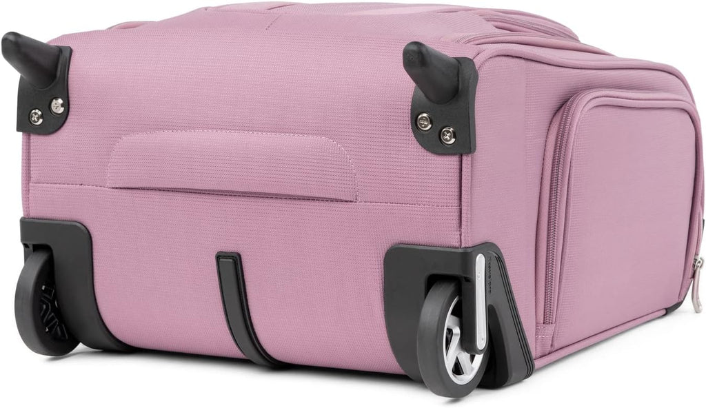 Travelpro Luggage Maxlite 5 Softside Lightweight Rolling Underseat Compact Carry on Upright 2 Wheel Bag, 15-Inch — Orchid Pink Purple