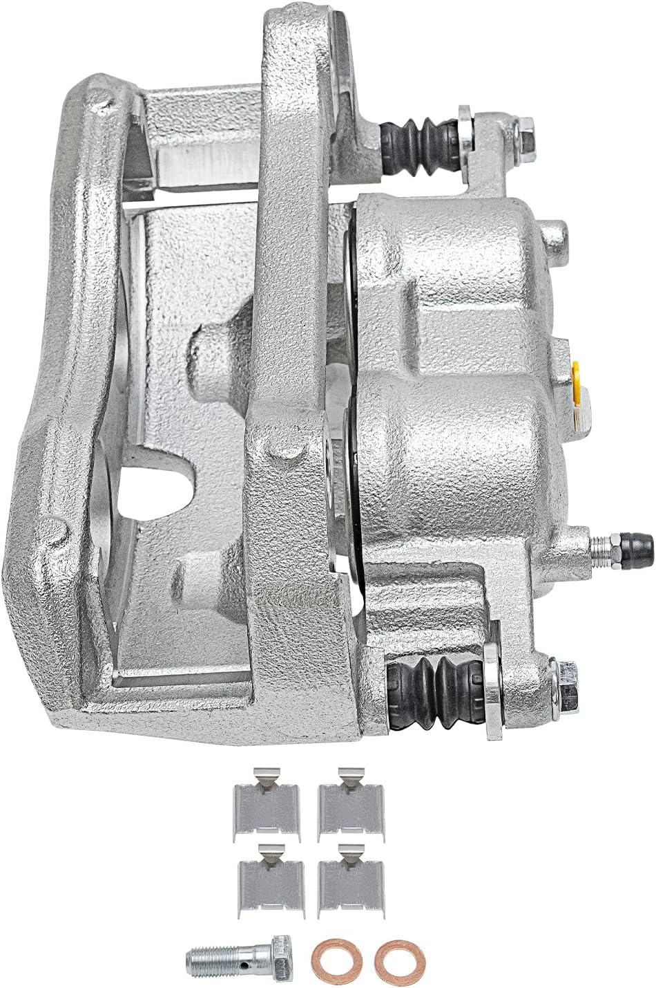 Detroit Axle - 2 Front Brake Calipers for 2010-2011 Ford F-150 Lincoln Mark LT 2010-2021 Expedition Navigator, Disc Brake Calipers w/Bracket Replacement