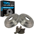 TRQ Rear Brake Drum & Shoe Kit Set for 2006-2011 Hyundai Accent / 2006-2011 Kia Rio / 2006-2011 Kia Rio5