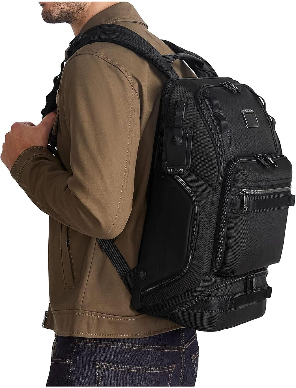 TUMI - Alpha Bravo Esports Pro Sling Bag - Gaming Bag for Handheld Gaming Devices - 12.0' X 5.8' X 2.5' - Black