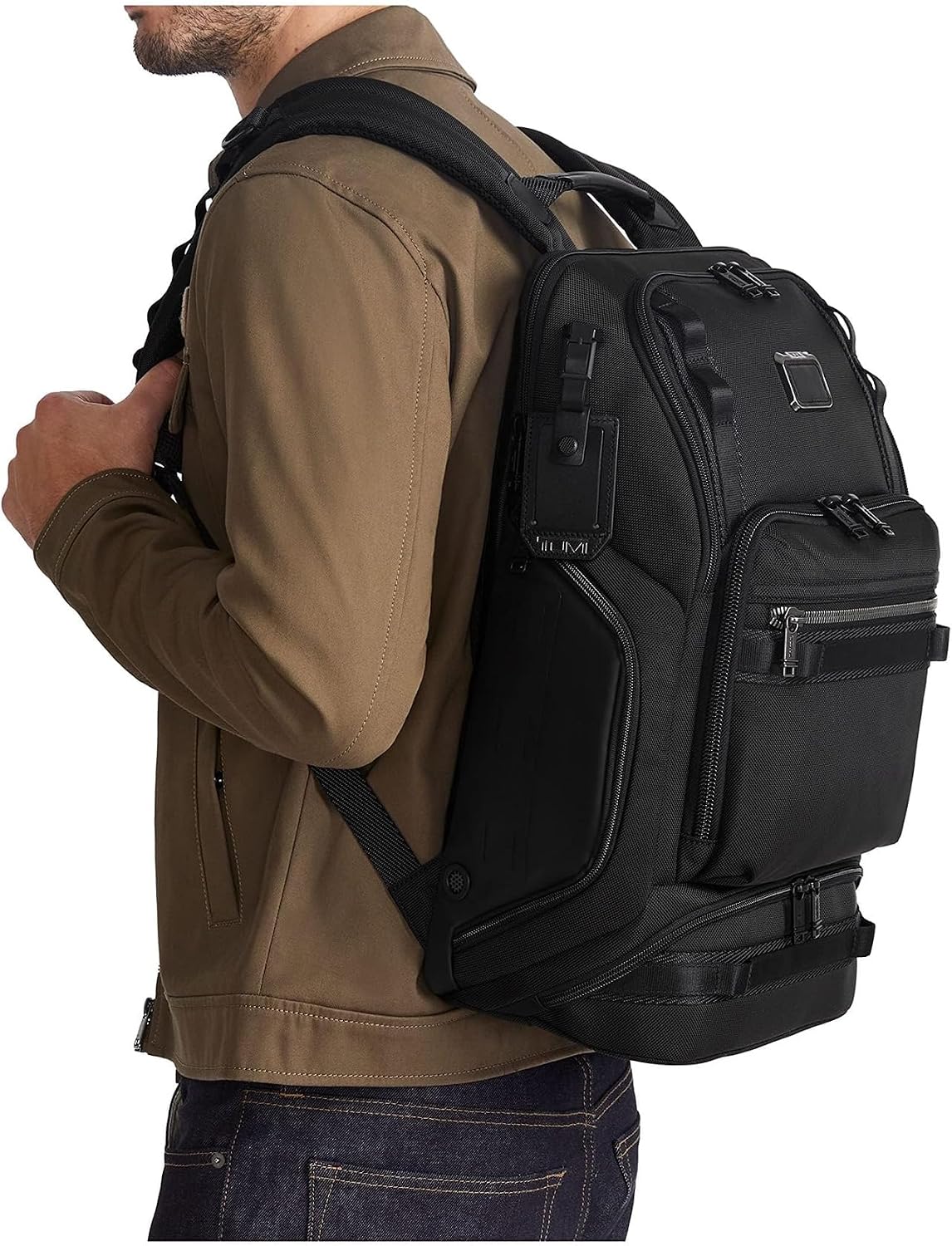 TUMI - Alpha Bravo Esports Pro Sling Bag - Gaming Bag for Handheld Gaming Devices - 12.0' X 5.8' X 2.5' - Black
